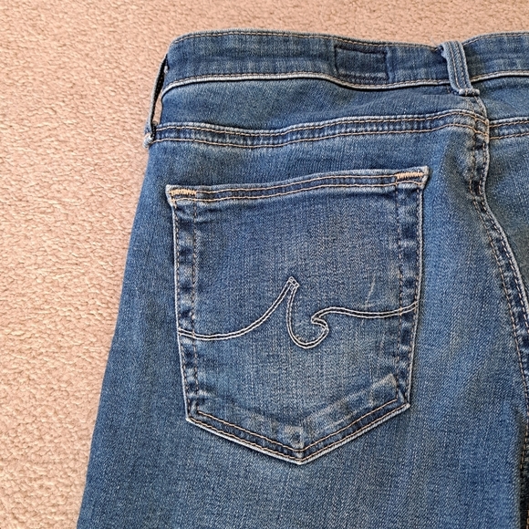 Adriano Goldschmied Jeans Womens 26 Blue The Prima Crop Mid Rise Cigarette Leg - Picture 9 of 12
